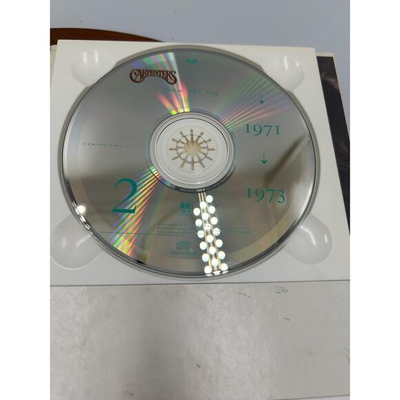 Vintage Carpenters From The Top 4 CD Box Set 1991 A&M Records Pop Soft Rock - Picture 10 of 16